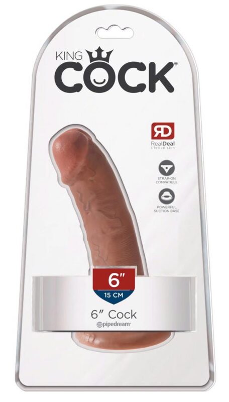 king cock 6 cock tan - zdjęcie produktu