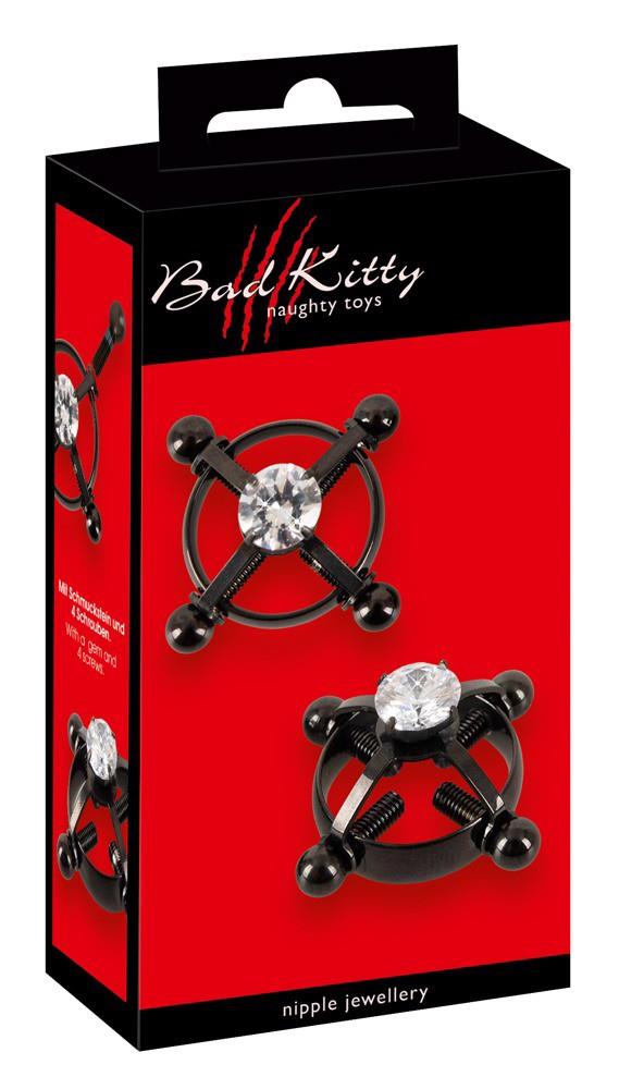 42-05394300000 Bad Kitty Nipple Jewellery bla - obrazek 1