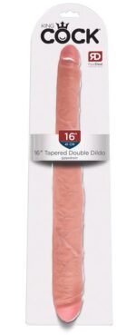 kc 16 tapered double dildo li - zdjęcie produktu