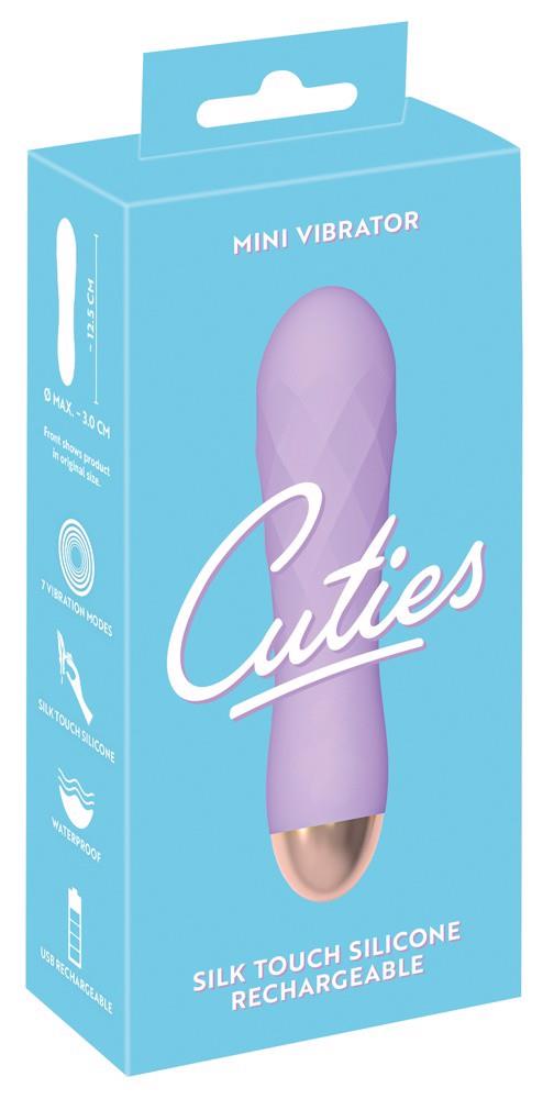 42-05511710000 Cuties Mini Vibrator Purple2.G - obrazek 1