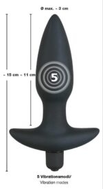 black velvet vibr medium plug - galeria 5
