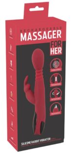 silicone rabbit vibrator - zdjęcie produktu