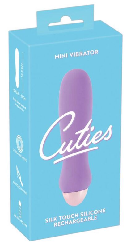 cuties mini vibrator purple - zdjęcie produktu