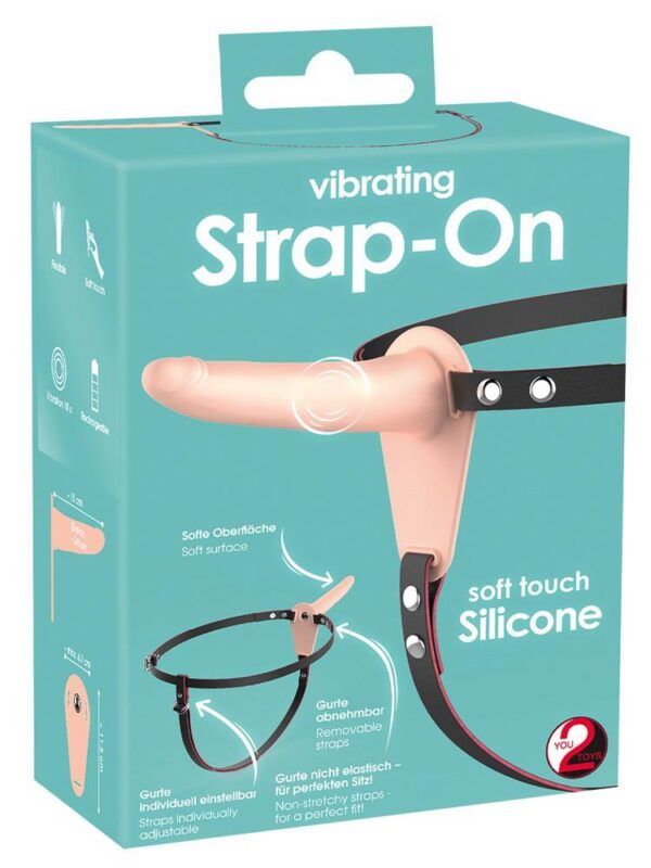 vibrating strap on - zdjęcie produktu