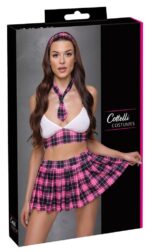 kostium schoolgirl rozowy xl - galeria 4