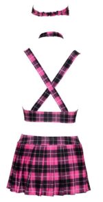 kostium schoolgirl rozowy xl - galeria 3