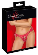bad kitty strap on red s l - zdjęcie produktu
