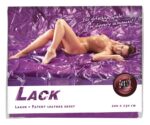 vinyl bed sheet purple 200x230 - zdjęcie produktu