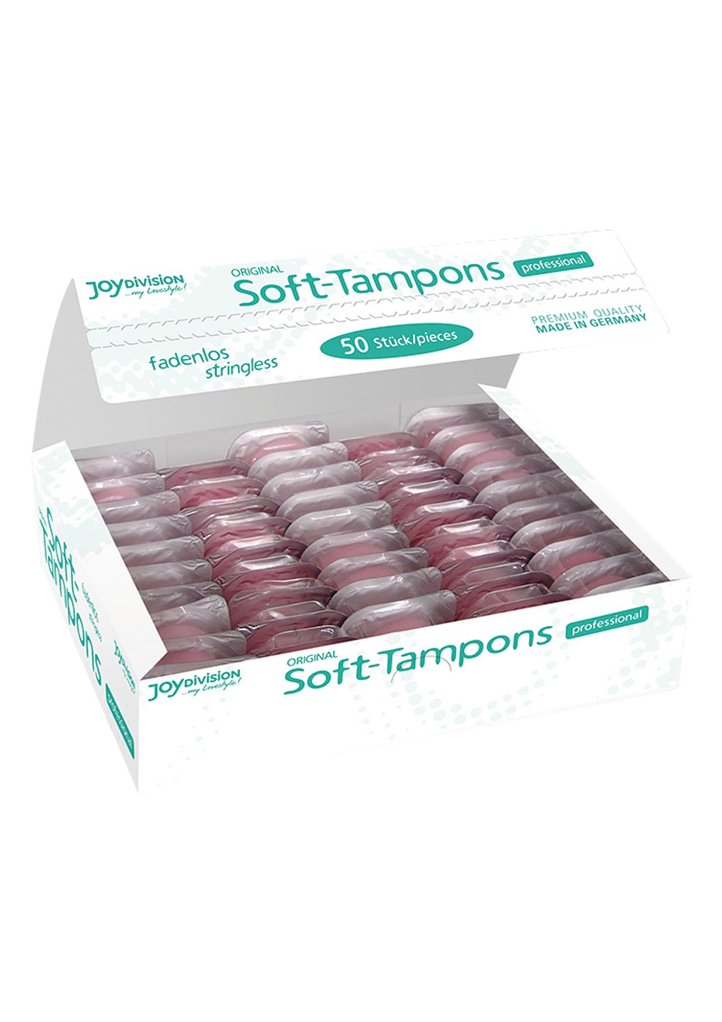 48-12210 Tampony-Soft-50pcs.Tampons normal Professional - obrazek 1