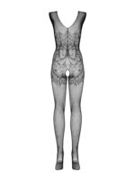 bodystocking vionara czarne otwarte s m l - galeria 5