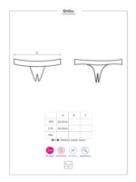 stringi otwarte shibu czarne - galeria 5