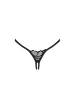 stringi otwarte serafia czarne m l - galeria 5