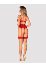 gorset amor cherris czerwony s m - galeria 3