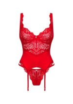 gorset amor cherris czerwony s m - galeria 4