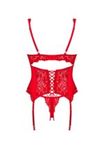 gorset amor cherris czerwony s m - galeria 5