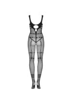 bodystocking zenya czarne s m l - galeria 5