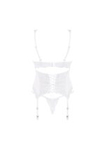 gorset i stringi amor blanco bialy - galeria 5