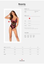 body otwarte rosenty czarne - galeria 6