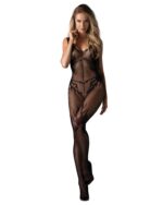 bodystocking yarisa czarne otwarte s m l - galeria 1