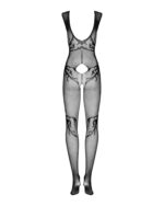 bodystocking yarisa czarne otwarte s m l - galeria 6