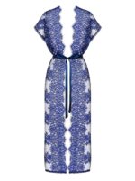 peniuar flowlace niebieski s m - galeria 4