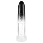 me you us platinum duo automatic pump masturbator clear black - zdjęcie produktu