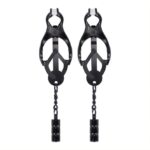 me you us clover nipple clamp black - zdjęcie produktu