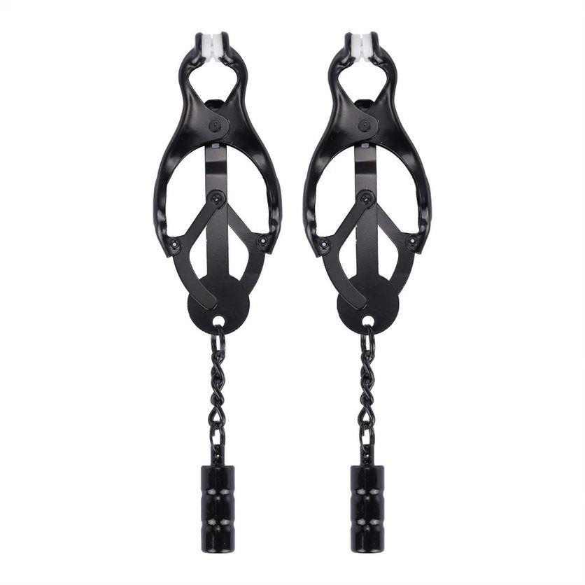 5-00560 me you us clover nipple clamp black - zdjęcie produktu