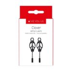 me you us clover nipple clamp black - galeria 1