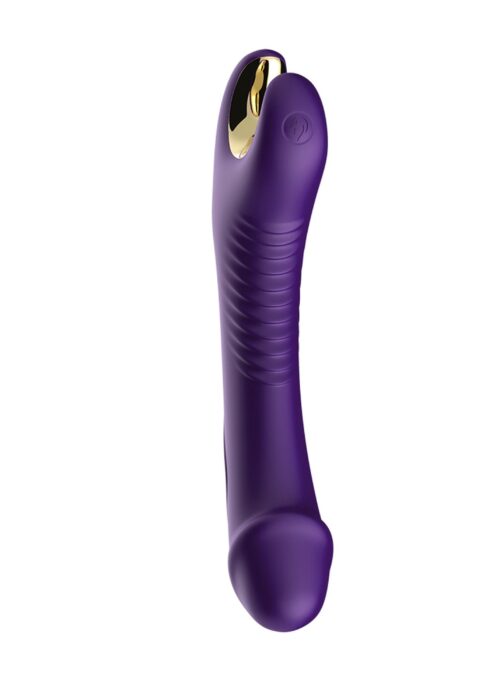 stymulator silicone 9 vibration function purple - galeria 1