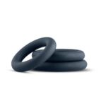 3 piece cock ring set grey - zdjęcie produktu