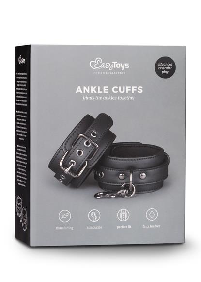 kajdanki fetish ankle cuffs - zdjęcie produktu