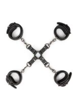 kajdanki hogtie with hand and anklecuffs - galeria 1