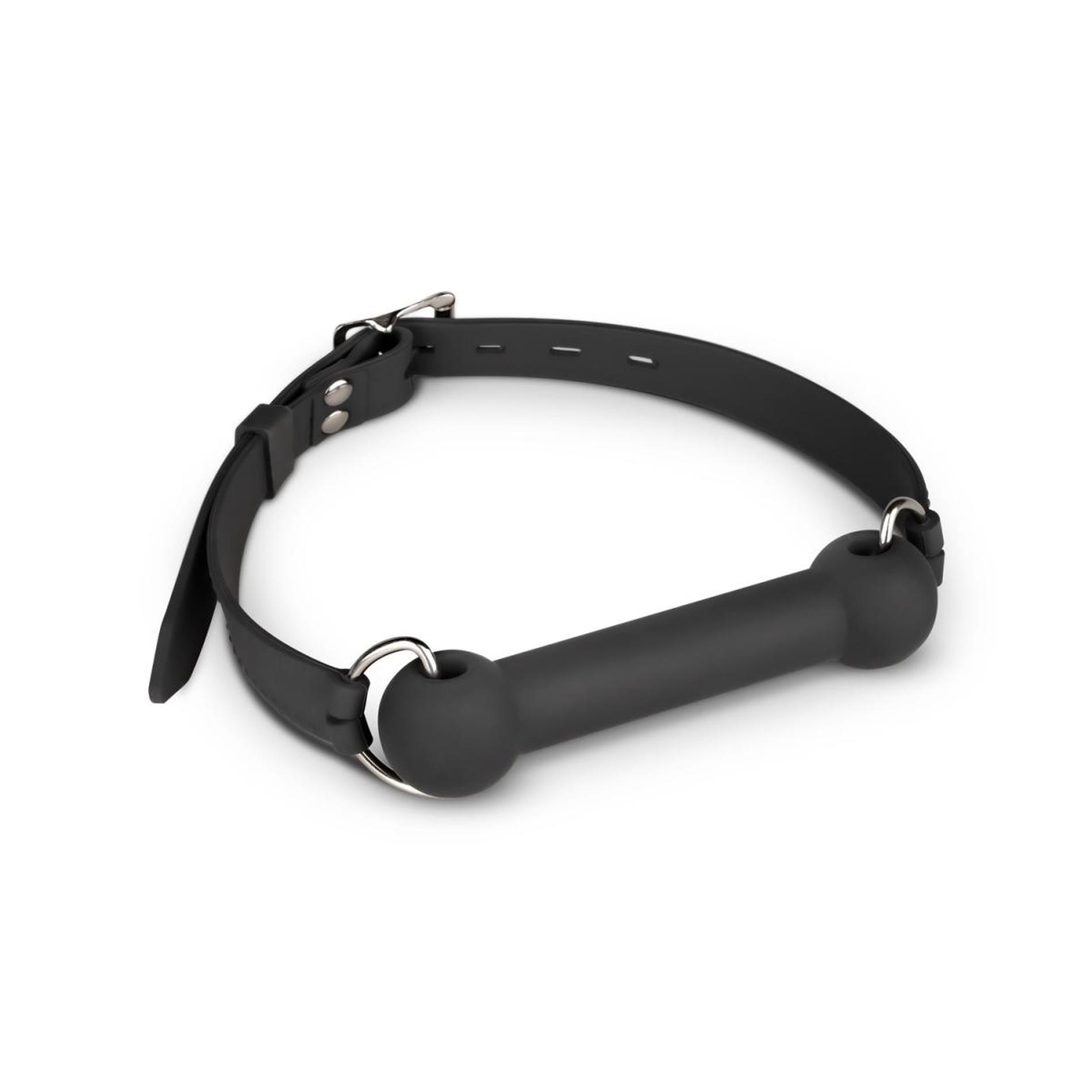 55-ET610BLK_01 Knebel-Silicone Bit Gag - obrazek 1