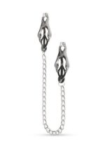 stymulator japanese clover clamps with chain - galeria 1