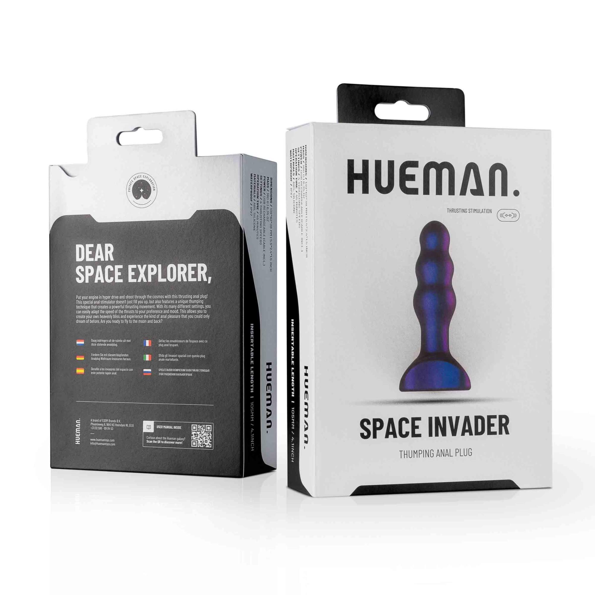 55-HUE012 Hueman - Space Invader Vibrating - obrazek 1