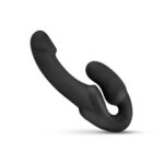 no parts morgan strapless strap on dildo 22 cm black - zdjęcie produktu