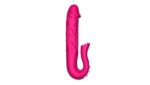 realistic tongue stimulating dildo vibrator - galeria 1