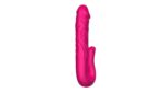 realistic tongue stimulating dildo vibrator - galeria 3