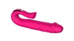 realistic tongue stimulating dildo vibrator - galeria 7