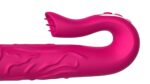 realistic tongue stimulating dildo vibrator - galeria 8