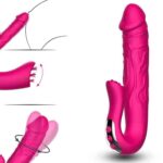realistic tongue stimulating dildo vibrator - galeria 10