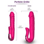 realistic tongue stimulating dildo vibrator - galeria 12