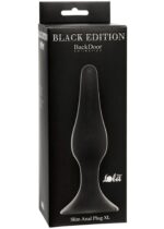 plug slim anal plug xl black - zdjęcie produktu