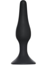 plug slim anal plug xl black - galeria 1