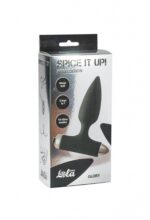vibrating anal plug spice it up new edition glory black - galeria 2