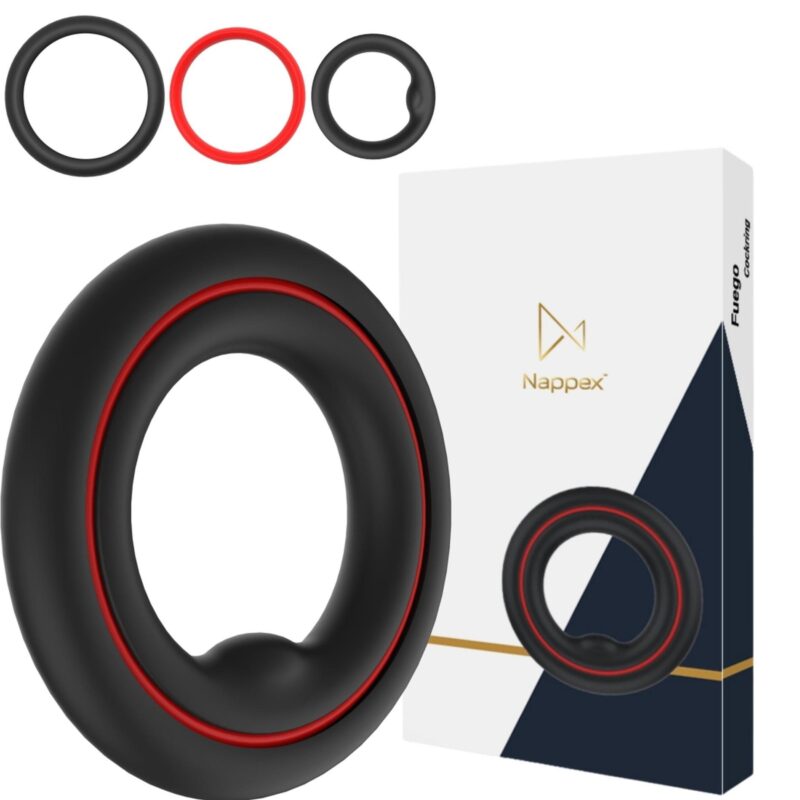cockring nappex fuego premium cockrings 10 languages - zdjęcie produktu