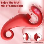 wibrator merfi 10 vibration functions 10 frequency tongue licking usb - galeria 10