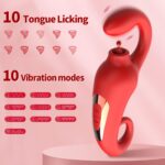wibrator merfi 10 vibration functions 10 frequency tongue licking usb - galeria 11