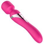 stymulator b series silicone dual massager pulsator usb 77 function pink - zdjęcie produktu